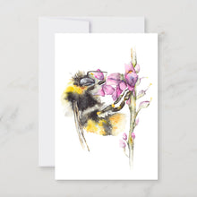Load image into Gallery viewer, Queen Bee & Honey Art Card 12-Pack
